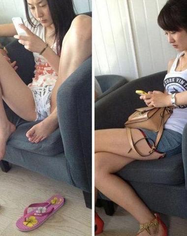 一张图说明女神和女屌丝的区别 一张图说明女神和女屌丝的区别