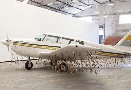 一架飞机低空飞越非洲某部落空域后 一架飞机低空飞越非洲某部落空域后
