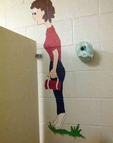 上厕所总感觉有人在偷窥 上厕所总感觉有人在偷窥