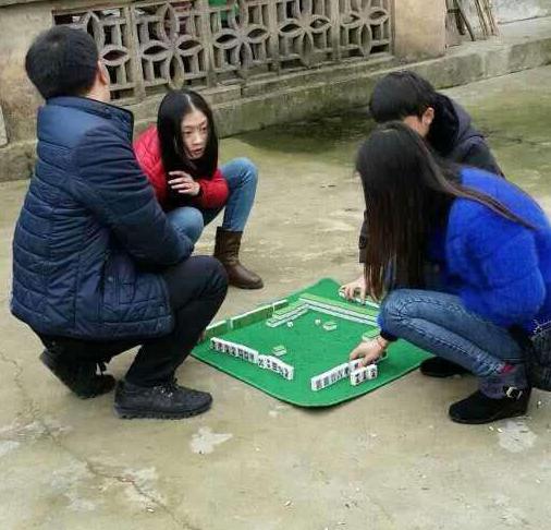 人类已无法阻止她们打麻将了 人类已无法阻止她们打麻将了