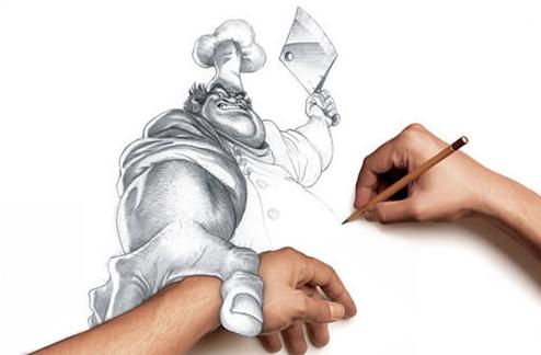 再画就砍了你的手 再画就砍了你的手