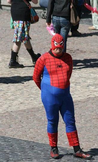 发福后的蜘蛛侠 发福后的蜘蛛侠