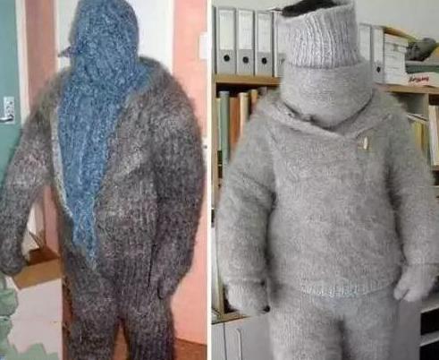 女友织的毛衣好暖和啊 女友织的毛衣好暖和啊