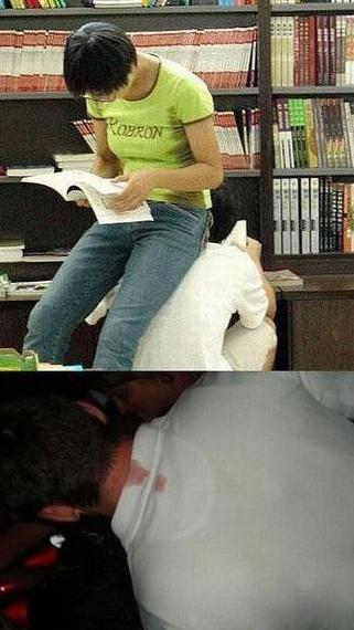 妹子给你留下了爱的印记 妹子给你留下了爱的印记