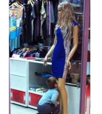 孩子这么做有点逆天啊 孩子这么做有点逆天啊