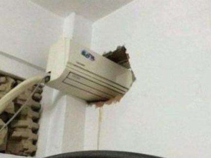 安装师傅给我安的中央空调 安装师傅给我安的中央空调