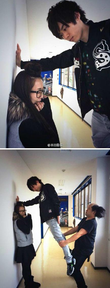 师兄的发型才是图片的核心 师兄的发型才是图片的核心