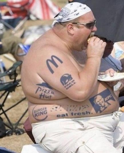 当吃货爱上了纹身 当吃货爱上了纹身