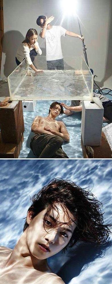 水下的写真竟是这么拍的 水下的写真竟是这么拍的