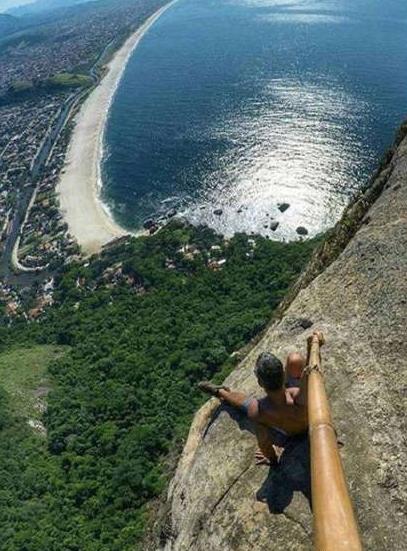 牛人自制自拍杆 牛人自制自拍杆