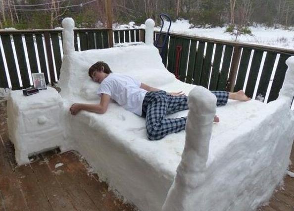 用雪堆出家的感觉 用雪堆出家的感觉