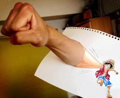 穿越二次元的路飞 穿越二次元的路飞