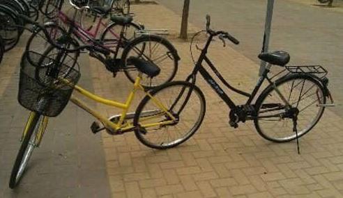 自制情侣自行车 自制情侣自行车