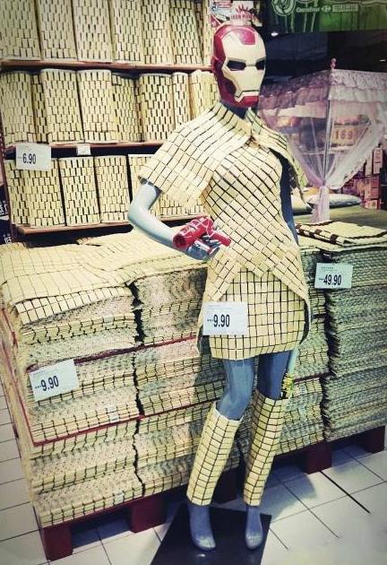 超市的大妈创意无限 超市的大妈创意无限