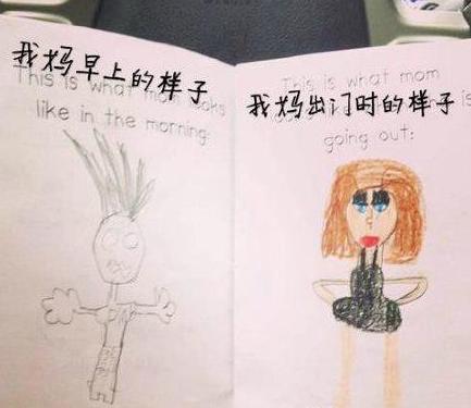 连熊孩子都知道这是女人的写照 连熊孩子都知道这是女人的写照